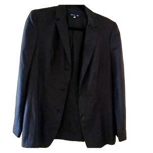 Ann Taylor Black Silk Blazer